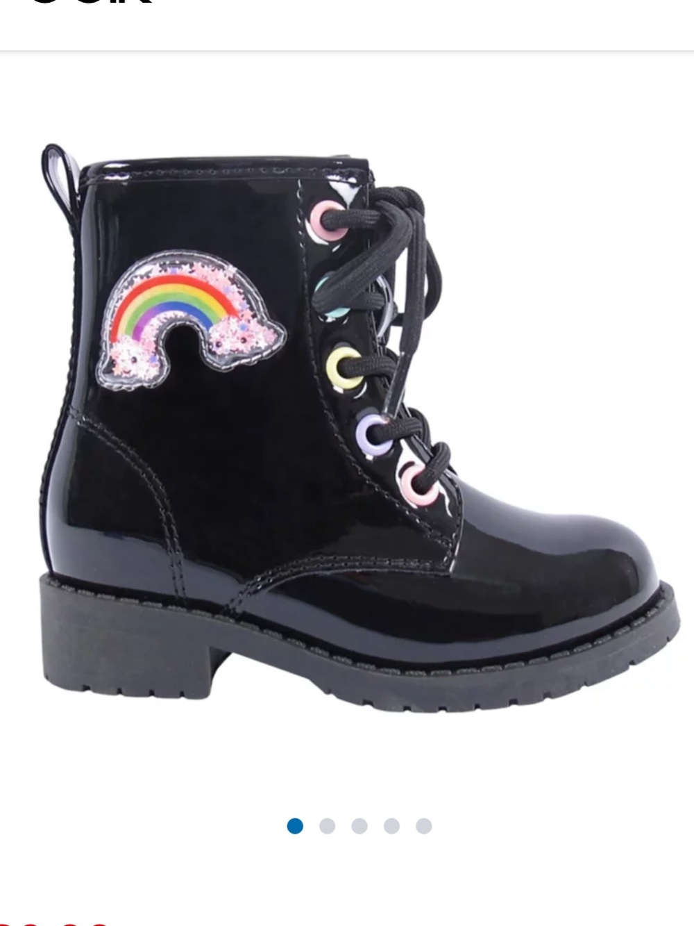 Pop Girls Rainbow Boots